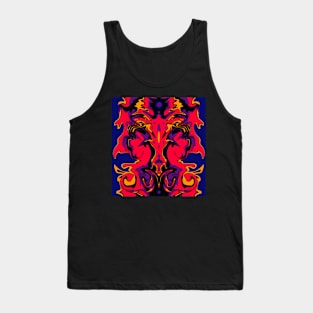 Superhero Tsunami Big Bold Abstract Explosion Tank Top